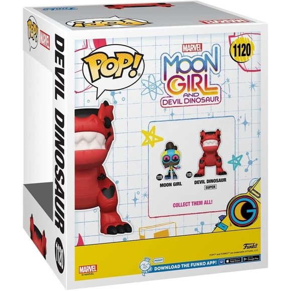 Funko Marvel Moon Girl and Devil Dinosaur MOON GIRL Funko Pop!! #1119! - Picture 5 of 5